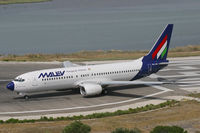 HA-LOC @ LGKR - Malev 737-800