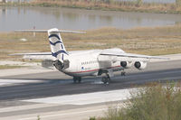 SX-DVD @ LGKR - Aegean Bae146 - by Andy Graf-VAP