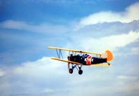 N795V @ CRESWELL A - Photographed over Creswell Airport in Creswell Oregon in late 1980's - by Stephen Michael Schneider