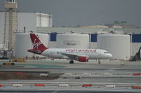 N524VA @ KLAX - Airbus A319 - by Mark Pasqualino