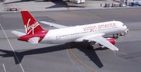 N632VA @ SFO - Ready to be towed - by Bill Larkins