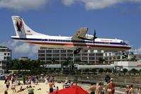 N529AM @ SXM - visitor
