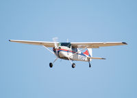 N3497D @ KAPA - Approach to 17L. - by Bluedharma