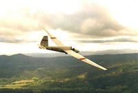 N3897A - Schweizer SGS 1-23G over Mt. Vaca, Blue Ridge near Vacaville, California. - by Andre Volant