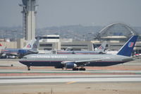 N673UA @ KLAX - Boeing 767-300 - by Mark Pasqualino