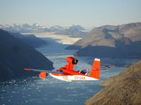 OY-UAK - Flying the fjord, Greenland - by Unk