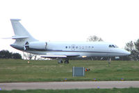 G-JETF @ EGGW - Falcon 2000EX at Luton - by Terry Fletcher