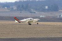 N2123T @ CID - Departing Runway 27 - by Glenn E. Chatfield