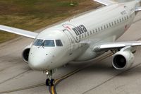 N613CZ @ CID - On Alpha 4 heading to the gate, close-up! - by Glenn E. Chatfield