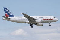 C-GTDX @ CYYZ - Skyservice A319