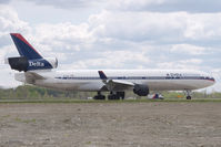N811DE @ CYMX - Delta Airlines MD11