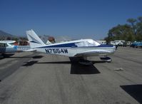 N7554W @ SZP - 1963 Piper PA-28-180 CHEROKEE, Lycoming O&VO-360 180 Hp - by Doug Robertson