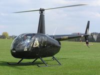 G-DMRS @ EGBK - R44 about to depart from Sywell