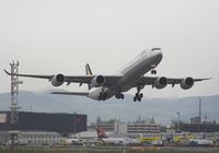 D-AIHO @ LOWW - Lufthansa  A340-642 - by Delta Kilo