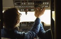 G-BHSU @ EGLL - During Ground runs in cockpit - by Steve Burdon