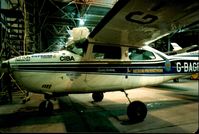 G-BAGE @ EGLL - At Fields Heathrow after Judith Chisholm record flight - by Steve Burdon