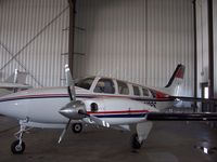 N3RS @ KAXN - This plane suffered a nose gear collapse during a landing several years ago. - by Kreg Anderson