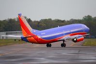 N682SW @ ORF - Southwest Airlines N682SW (FLT SWA2655) departing RWY 23 enroute to Orlando Int'l (KMCO).