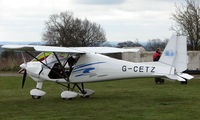 G-CETZ - Ikarus C42 at Darley Moor - by Terry Fletcher
