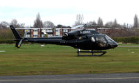 G-HBRO @ EGCB - One of 8 Helicopter vistors to Barton Airfield for the Manchester United v Arsenal Soccer match - by Terry Fletcher