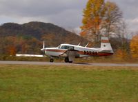 N3218S @ 2NC0 - Mooney M20E, Take off in Burnsville, NC