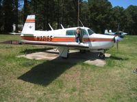 N3218S @ 4A0 - Mooney M20E, Parked at Berry Hill (Stockbridge GA)