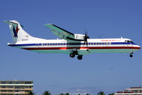 N541AT @ SXM - visitor - by Wolfgang Zilske