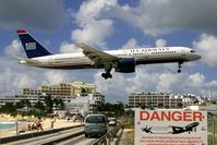 N929UW @ SXM - visitor