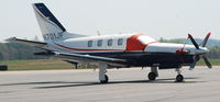 N701JF @ DAN - 2005 Socata TBM 700 in Danville Va. - by Richard T Davis