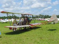 N28GR @ LAL - This biplane Breezy appears to have Aeronca wings and a standard Breezy plans built tail.  Sun N Fun 2008 - by Bob Simmermon