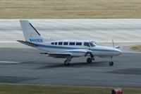 N442EH @ CID - Rolling out on Runway 31