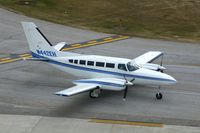 N442EH @ CID - Taxiing to Landmark - by Glenn E. Chatfield
