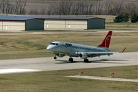 N608CZ @ CID - Compass touches down on Runway 13 - by Glenn E. Chatfield