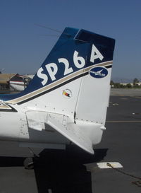 N585SK @ SZP - 2003 Lanshe Aerospace LLC MAC-145B (Micco SP26A for Aerobatic), Lycoming IO-540 260 Hp, tail with balanced rudder and Micco logo - by Doug Robertson