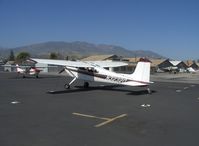 N3232D @ SZP - 1954 Cessna 180, three-blade prop - by Doug Robertson