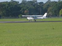 N385SE @ ZPH - Departing runway 22 at Zephyrhills, FL - by Bob Simmermon