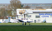 G-CTCH @ EGHH - Local based Diamond Twinstar at Bournemouth - by Terry Fletcher