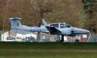 G-CTCD @ EGHH - Based Diamond Twinstar at Bournemouth - by Terry Fletcher