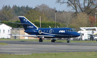 G-FRAO @ EGHH - FR Aviation Falcon 20 at Bournemouth - by Terry Fletcher