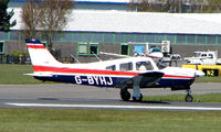 G-BYHJ @ EGHH - Pa-28R-201 at Bournemouth - by Terry Fletcher