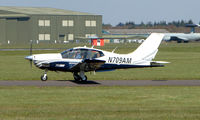 N709AM @ EGHH - Socata TB21GT  prepares to depart Bournemouth - by Terry Fletcher