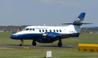 G-ISLB @ EGHH - Blue Islands Bae 3202 ready to leave Bournemouth - by Terry Fletcher