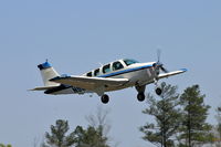 N5831R @ 5W8 - Departing runway 22 - by John W. Thomas
