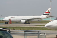 YI-APX @ EBBR - parked on General Aviation apron (Abelag)
