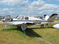 N3214C @ LAL - Tricked out Bonanza at Sun N Fun 2008 - by Bob Simmermon