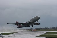 G-VAST @ EGCC - Taken at Manchester Airport on a typical showery April day - by Steve Staunton