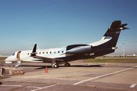 PT-SHV @ EBBR - parked on General Aviation apron (Abelag)