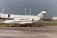 CS-DRI @ EBBR - parked on General Aviation apron (Abelag)