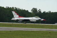 87-0303 @ KLAL - F-16C - by Mark Pasqualino