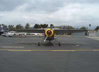 N9848A @ SZP - 1950 Cessna 190 as US Army LC-126, Jacobs R755-A2 300 Hp radial upgrade - by Doug Robertson